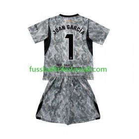 Fußballtrikots FC Barcelona Joan Garcia 1 Torwart Kinder 2026-2027 Kurzarm Auswärts-trikot kaufen